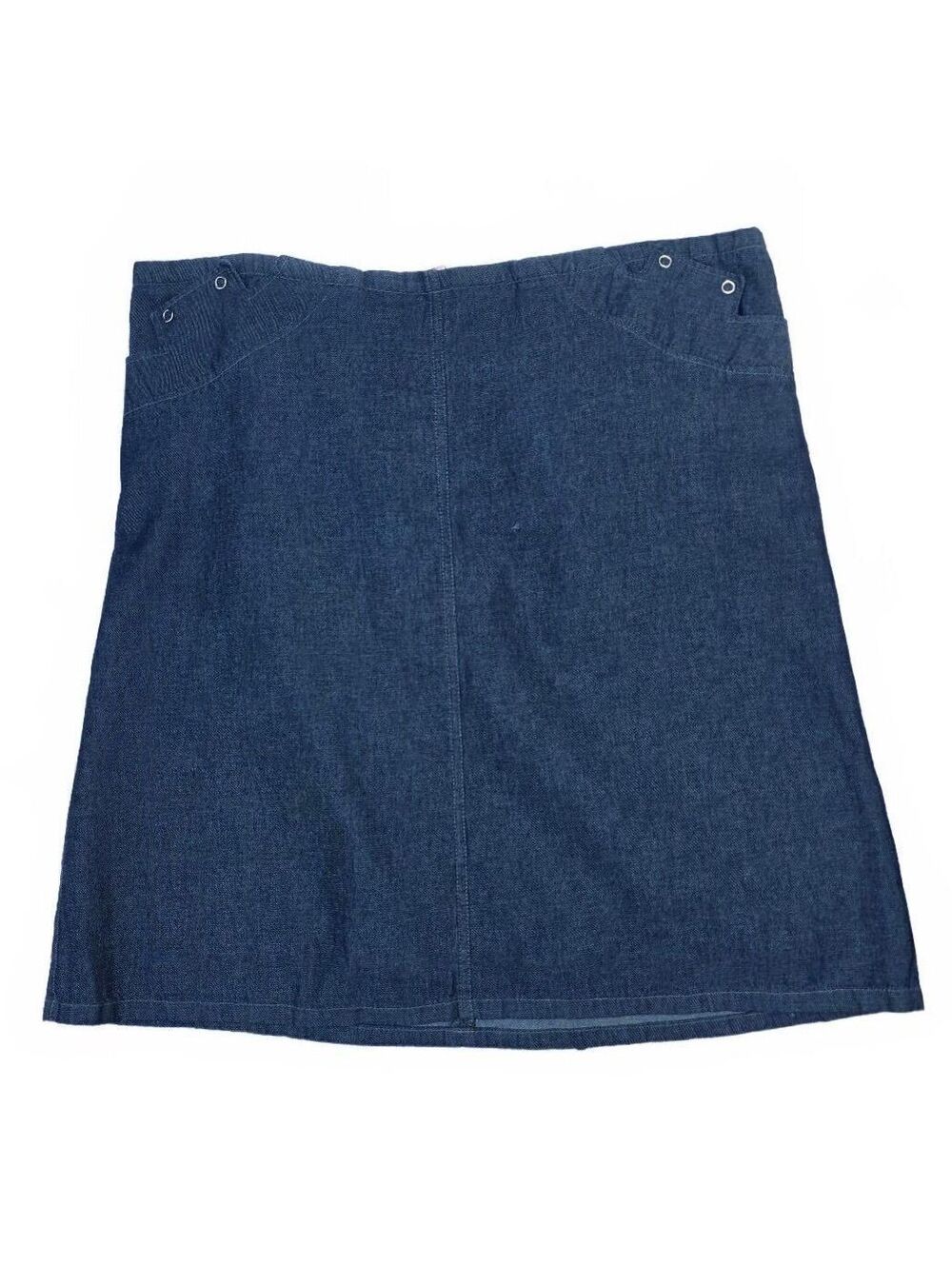 Oona Vancouver Indie Label Utility Denim Skirt -Size Med.